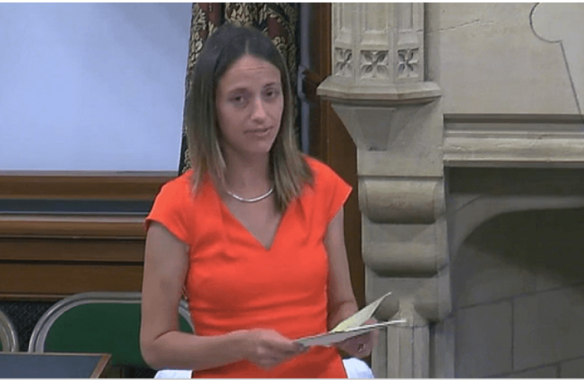 Speaking in Westminster Hall