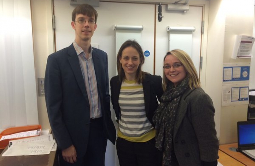 With the psychiatric liaison team at Maidstone Hospital