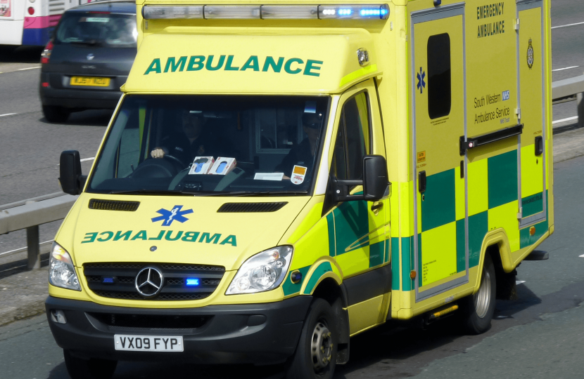 Ambulance. By Graham Richardson from Plymouth