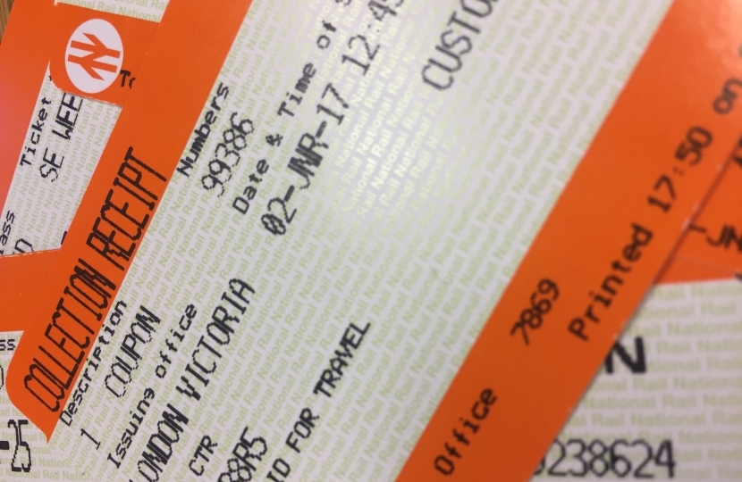 Train tickets