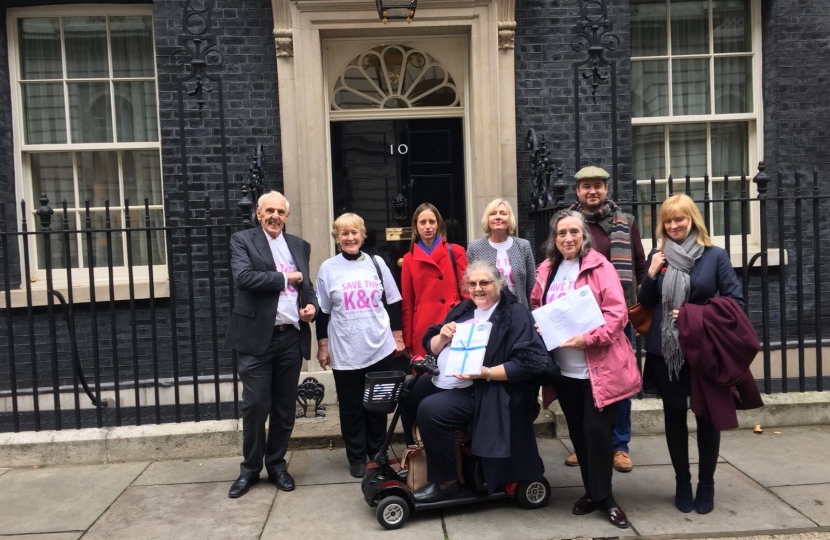 Outside 10 Downing Street