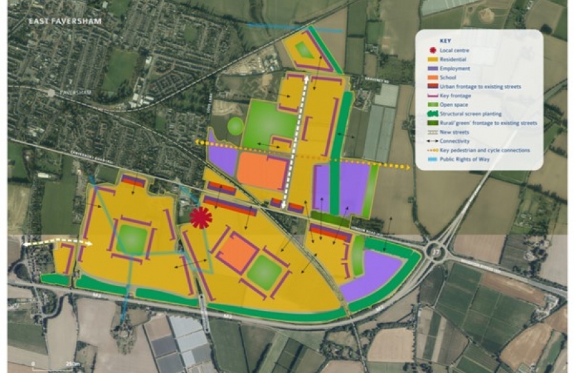 Proposed development around Faversham