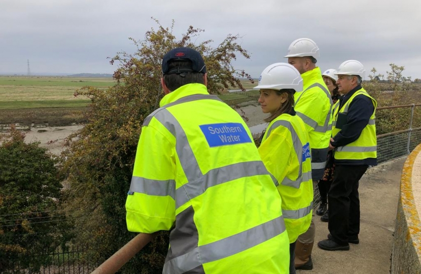 Helen at Faversham Wastewater Treatment Works