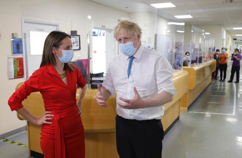 Helen at Maidstone hospital