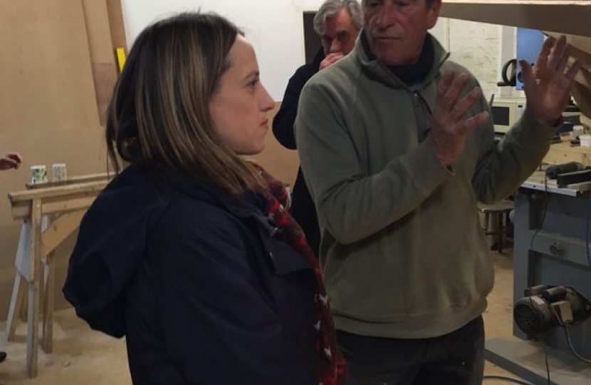 Faversham ahoy! My visit to the Creek Trust Helen Whately