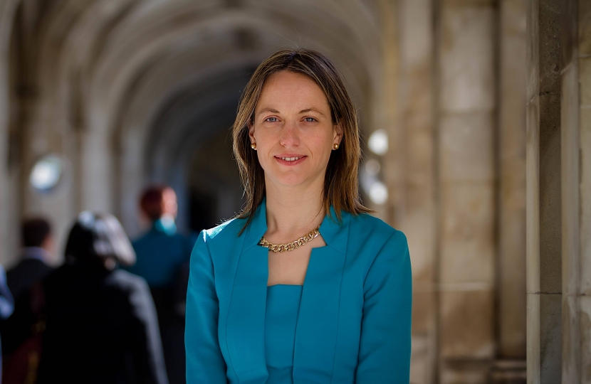 Helen Whately does not tolerate intolerance