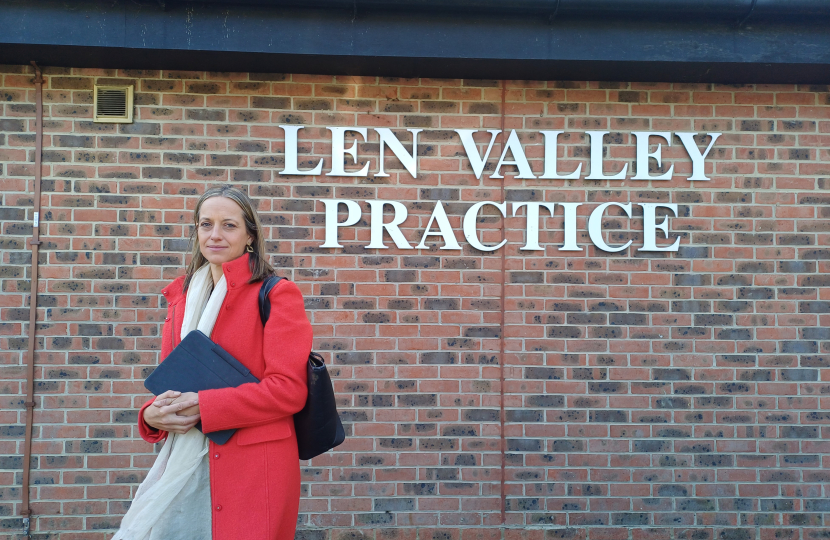 Helen at the Len Valley Practice in Maidstone