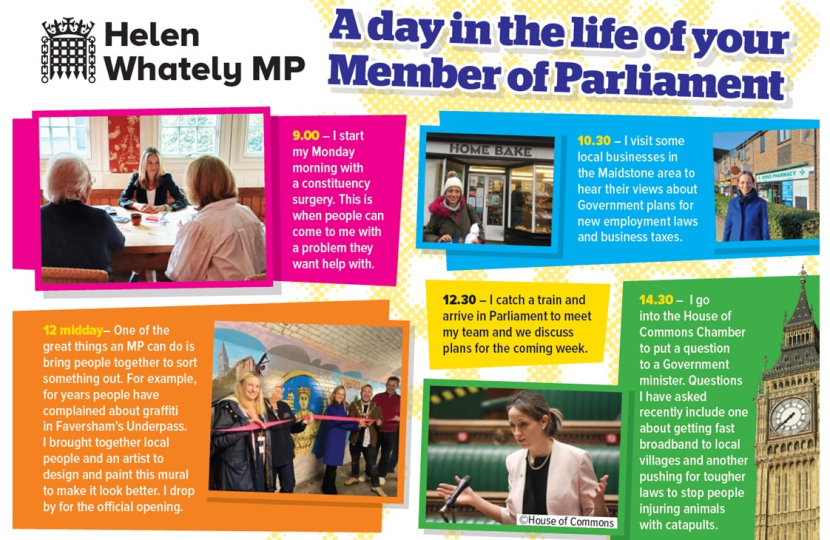 Day in the life of Helen Whately MP