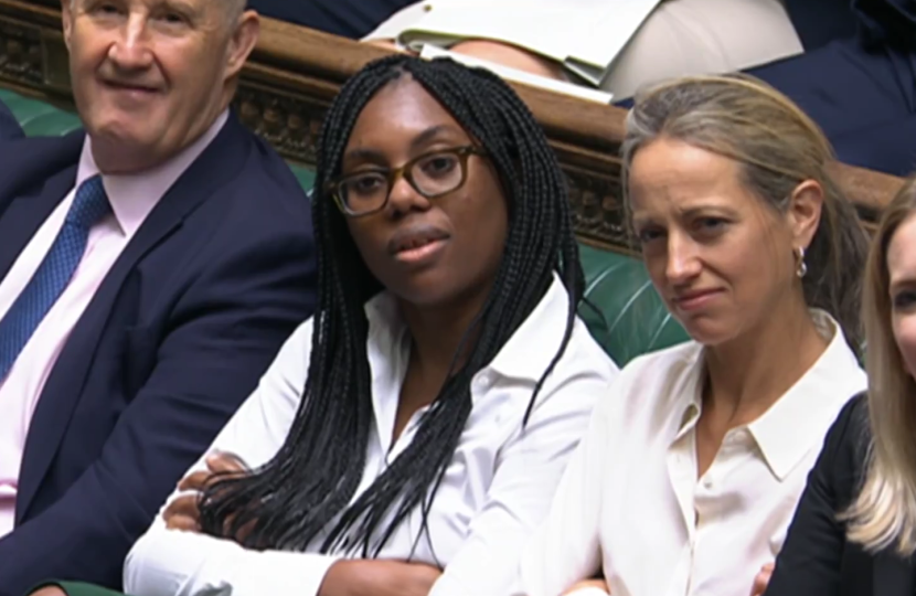 Helen and Kemi in the House of Commons chamber