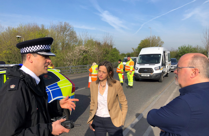 Helen reviewing Op Brock enforcement