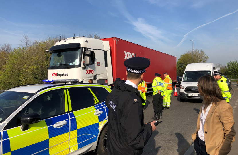 Helen reviewing Op Brock enforcement