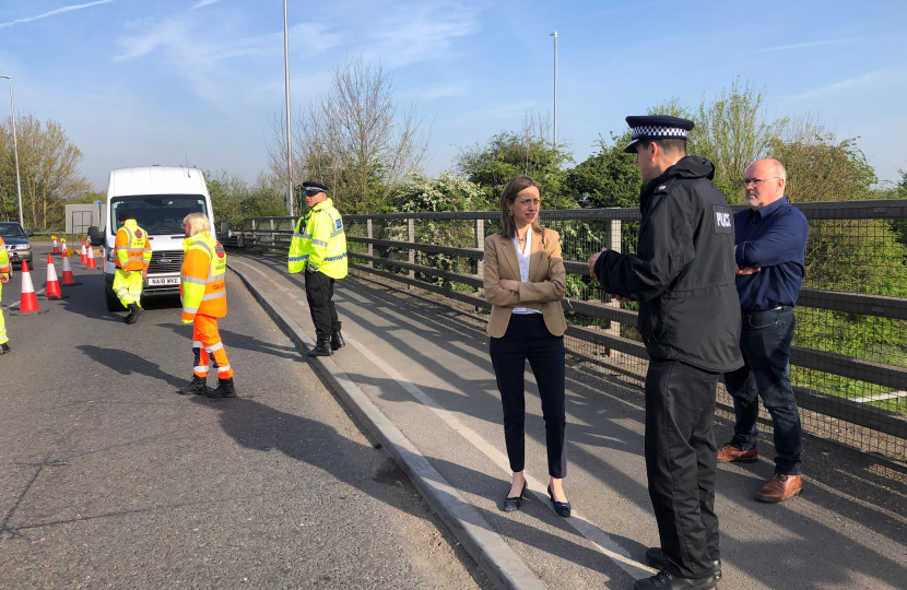 Helen reviewing Op Brock enforcement