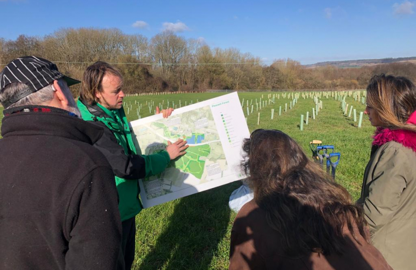 Helen tree planting