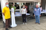 Helen with local councillors in Faversham