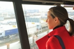 Helen reviewing Operation Stack plans in Dover