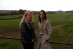 Helen and Kate Hammond at Lenham Heath