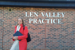 Helen at the Len Valley Practice in Maidstone