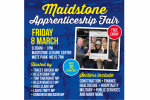 The flyer for the 2024 Maidstone Apprenticeship Fair