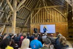 Helen at the launch of Making Space for Nature 