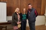 Helen with Graham the artist and Louise from WFCC