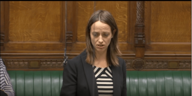 Speaking in the House of Commons