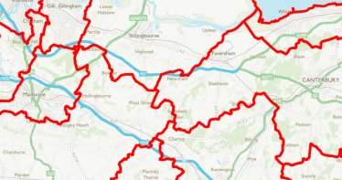 Faversham and Mid Kent is split into three