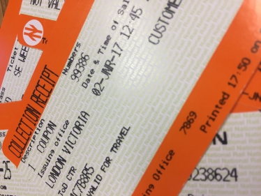 Train tickets