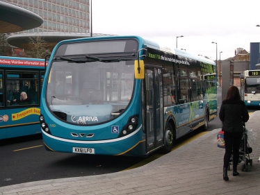 Arriva bus. Picture by By David Anstiss, CC BY-SA 2.0, https://commons.wikimedia.org/w/index.php?curid=19117484