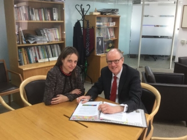 Helen Whately MP meets Schools Minister Nick Gibb MP to lobby him for two new schools for children in Maidstone