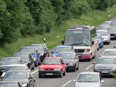 Traffic jams are common around Bearsted and Grove Green