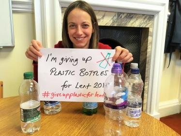 Plastic bottles I found in my office