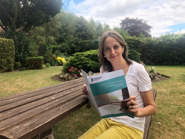 Helen with Lower Thames Crossing document