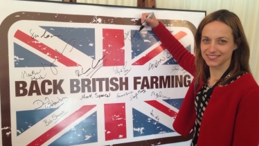 Helen Whately backs British farming