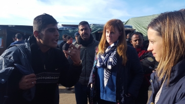 Visiting The Jungle in Calais