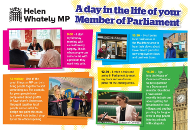 Day in the life of Helen Whately MP