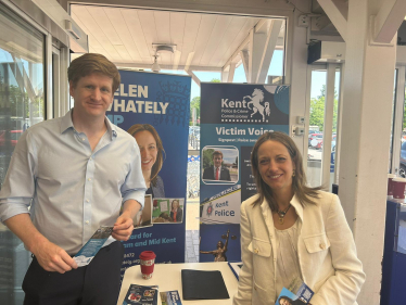 Helen and Matthew Scott in Weavering